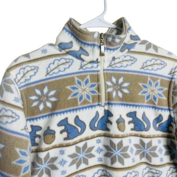 northern reflections  Size Medium mock neck half zip pullover - Picture 4 of 6